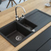 Granitový drez Lavello Decoro 1.5b