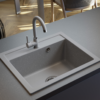 Sada VERY GRAY: Granitový drez Decoro 0.0 + Batérie + sifón