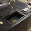 Sada GOLD PREMIUM: Granitový drez Decoro 0.0 + Batérie + sifón - Image 2