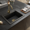 Sada GOLD PREMIUM: Granitový drez Decoro 0.0 + Batérie + sifón