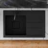 Granitový drez Lavello Luxor Qube 1.0 so skrytým odtokom - Image 3
