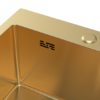 Nerezový drez s PVD technológiou Celvion GOLD 46x45 cm + Sifón - Image 3