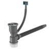 Nerezový drez s PVD technológiou Lucina Dark R 58x48 cm + Sifón - Image 6