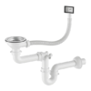 Nerezový drez Aurelia L 78×49 cm + Sifón + Dávkovač čistiaceho prostriedku - Image 5